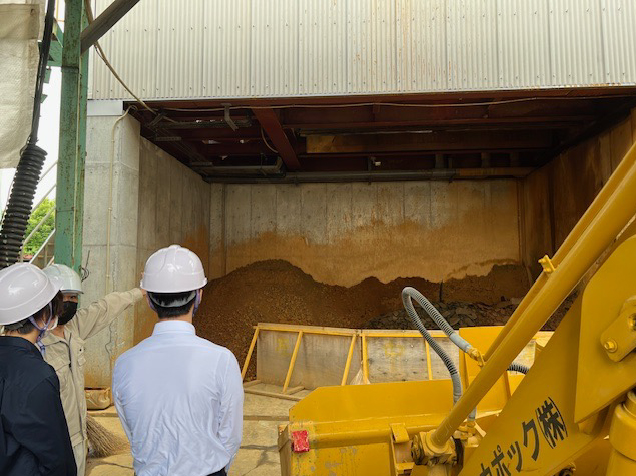 産廃業者様の定期視察